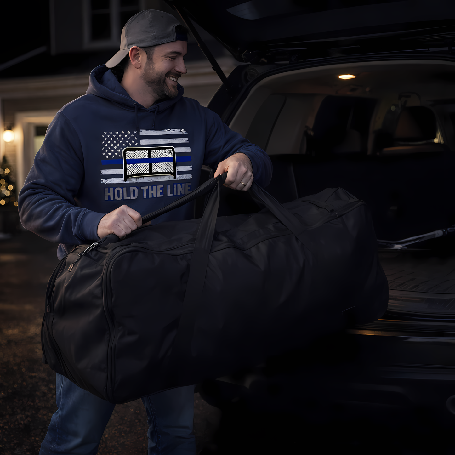 Blue Hold The Line - Adult