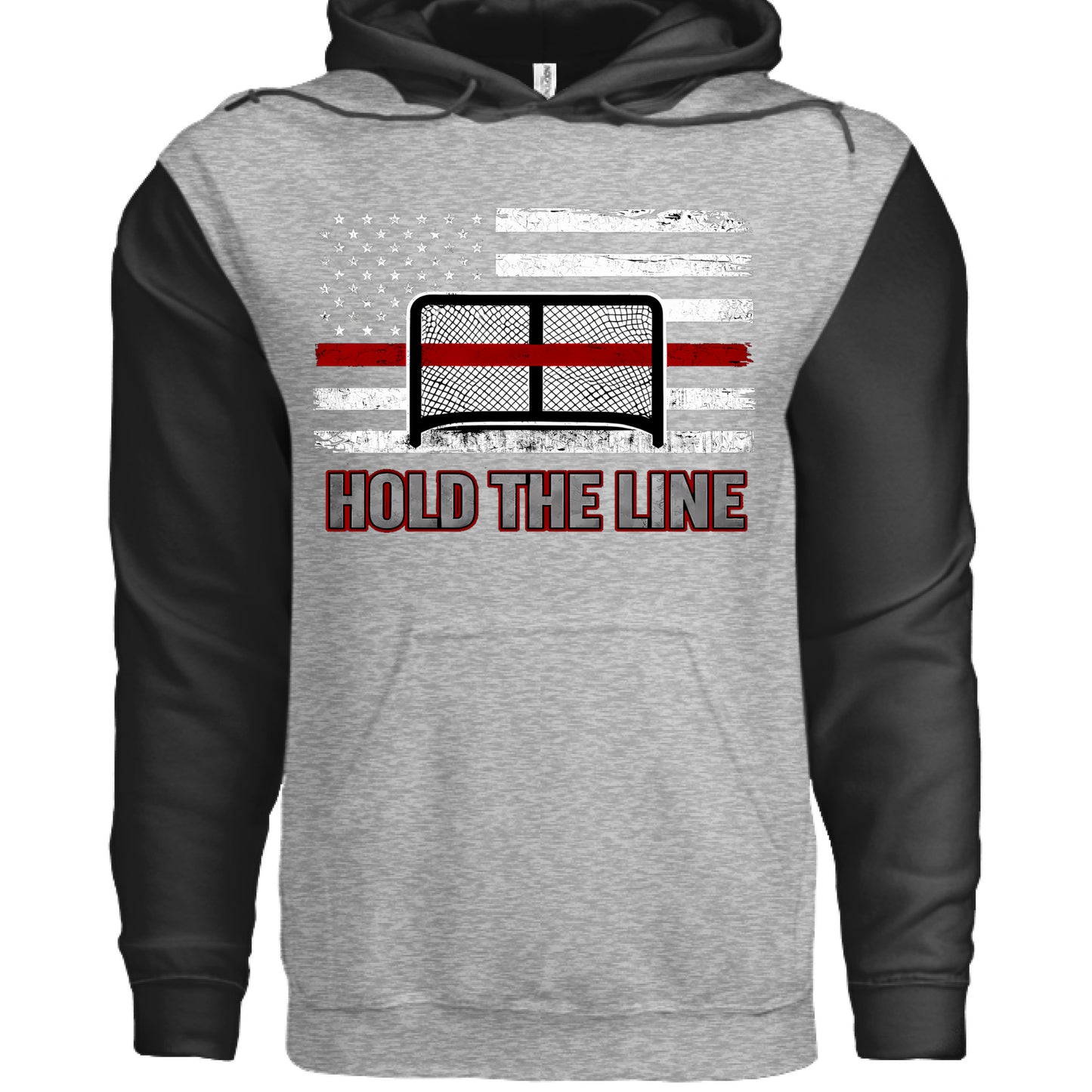 Grey Heather/ Black - FRONT